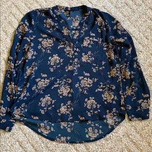 Forever 21 semi sheer blouse